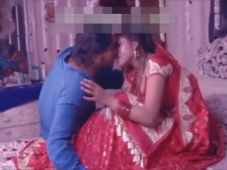 Indian Desi Couple on their First Night x rated video - Just Married Chubby young lady