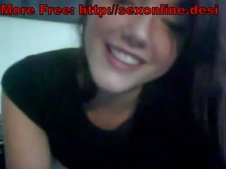 Pleasant Teen Webcam sweetheart | More Free Live: 