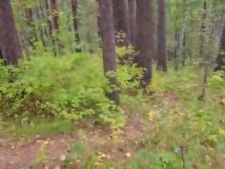 Walking with my stepsister in the forest park&period; porn blog&comma; Live video&period; - POV