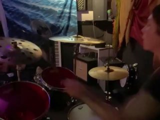 Felicity feline drumming довго jam